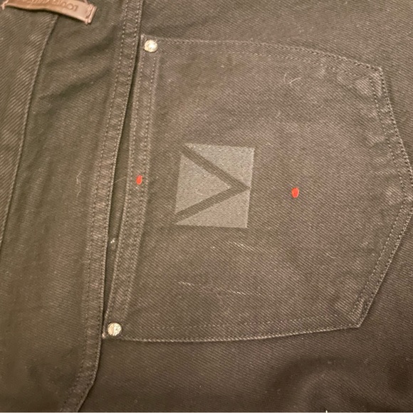 Louis Vuitton Men's 38 US Black Denim Gaston V LV Jeans - Picture 8 of 8